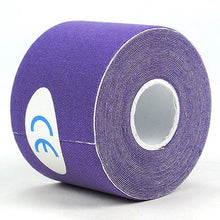 Load image into Gallery viewer, 5M Waterproof Breathable Cotton Kinesiology Tape Sports Elastic Roll Adhesive Muscle Bandage Pain Care Tape Knee Elbow Protector